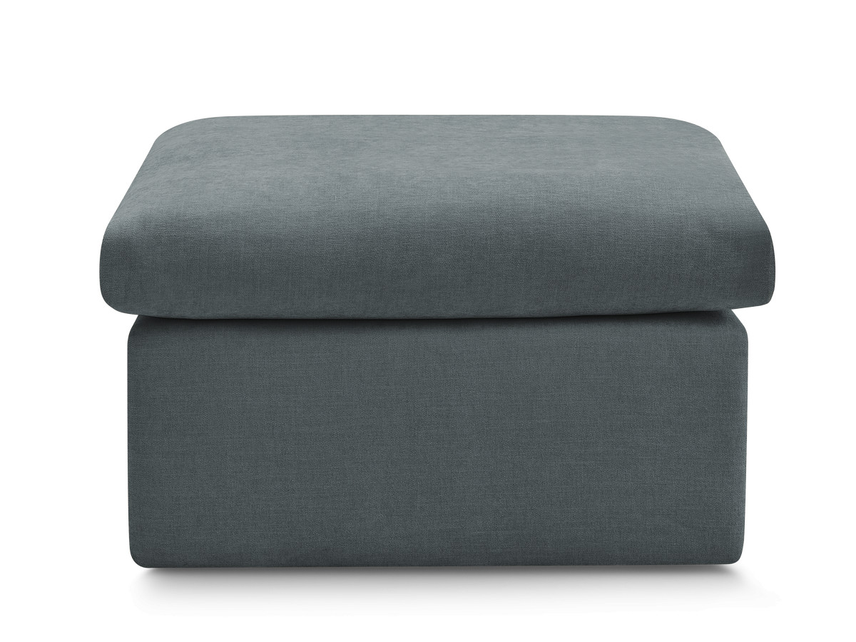 Bobochic Enore Pouf Cordsamt Blau