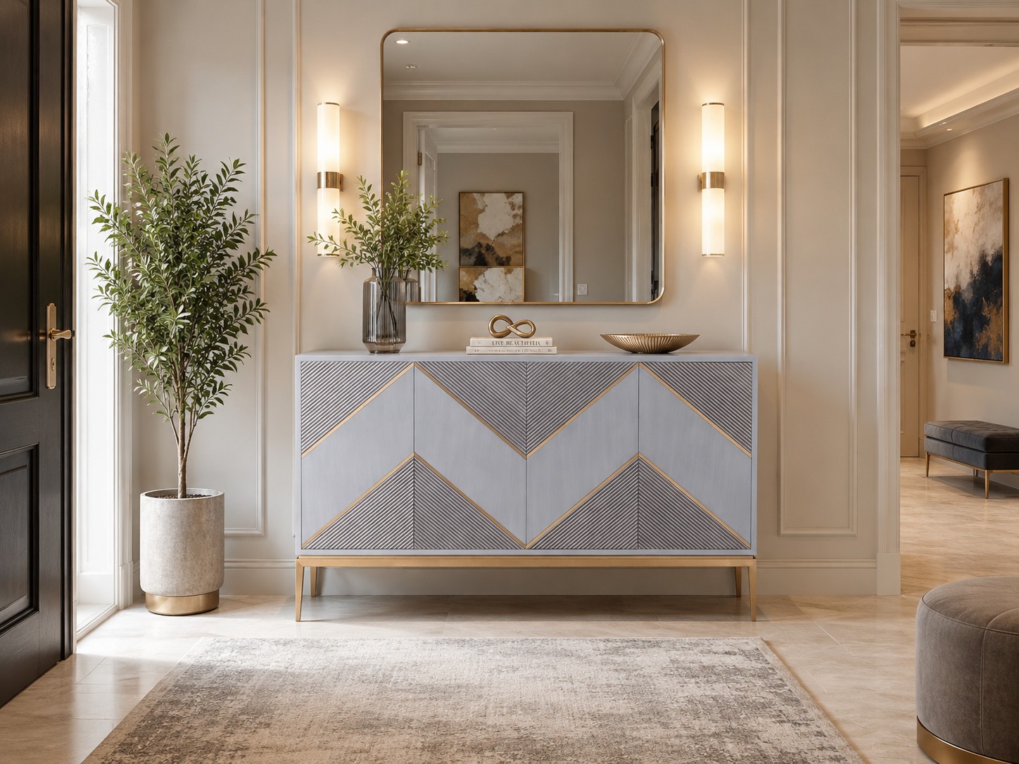 Livin Hill Sideboard Stilig Grau