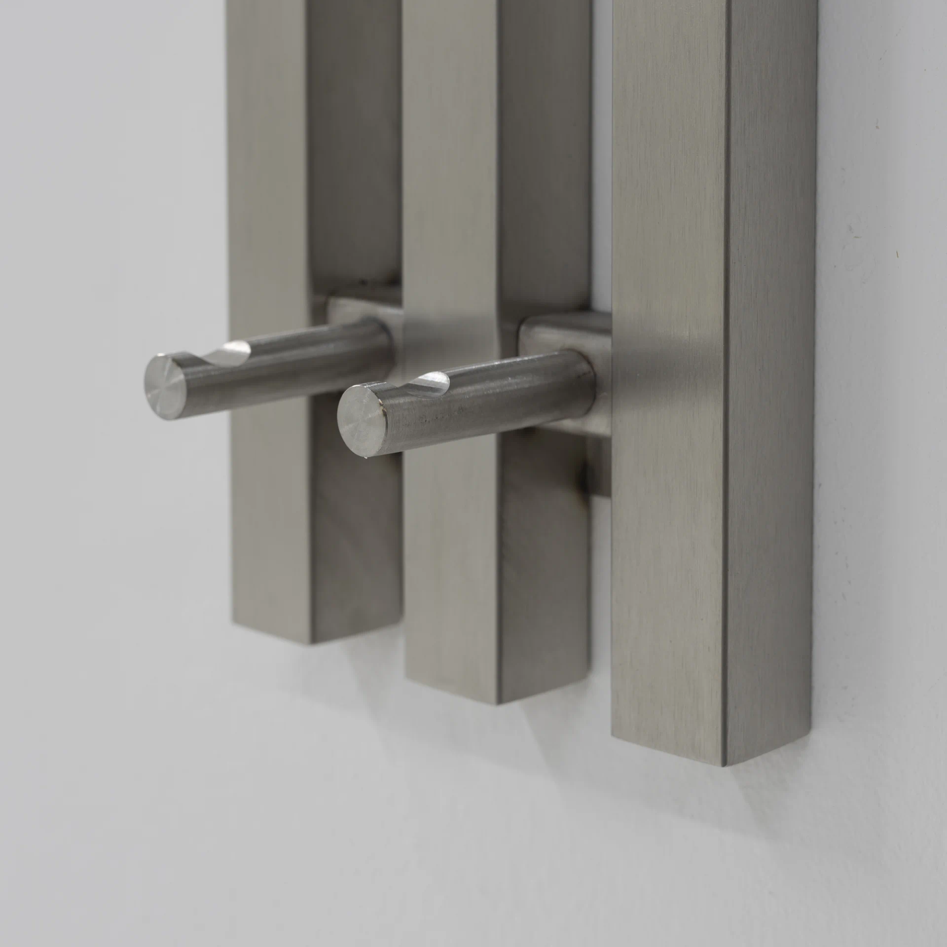 Spinder Design Senza 1 Wandgarderobe Edelstahl