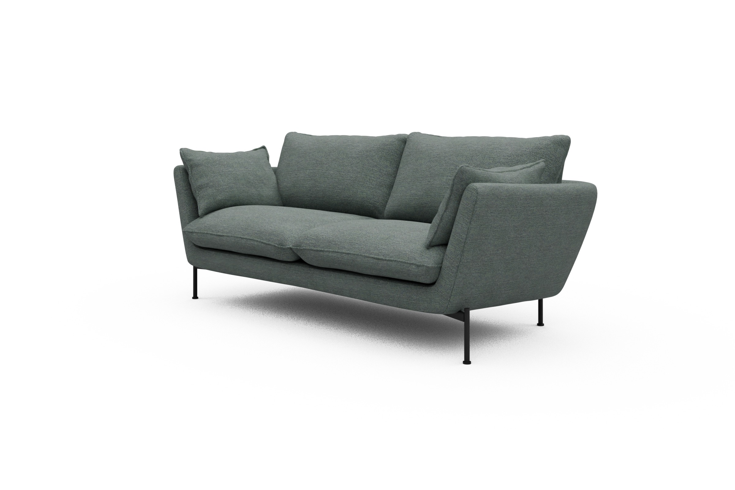 Sofa Anton 2-Sitzer Carreno-Ice-Blue