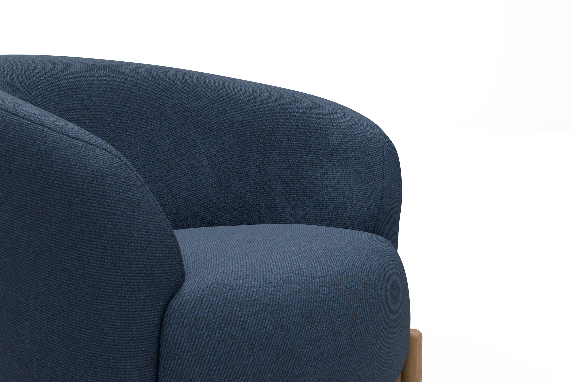 Sessel Ronda Holzbeine Eiche Natur Weda-Blue
