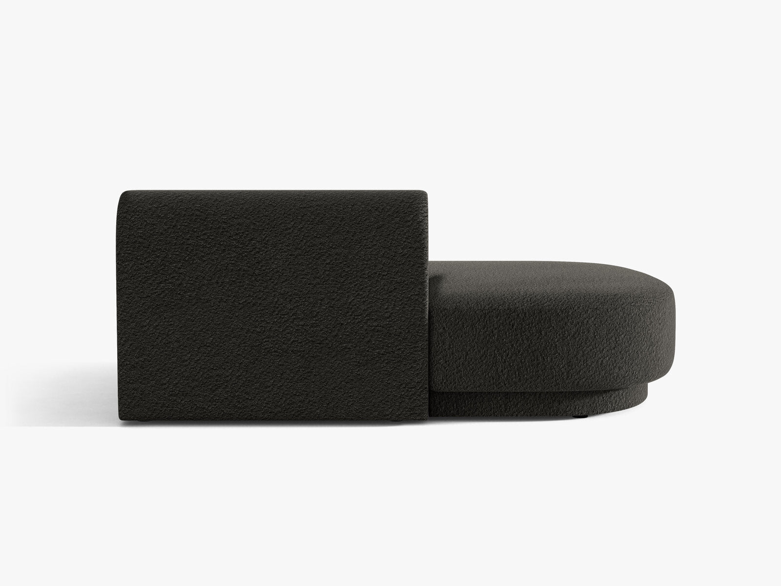 Micadoni 2-Sitzer Sitzmodul offen Miley Boucle Baloo Braun Links