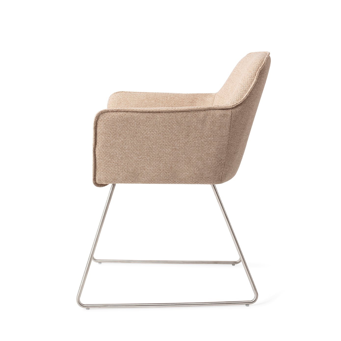 Jesper Home Esszimmerstuhl Hofu Wild-Walnut Slide Stahl