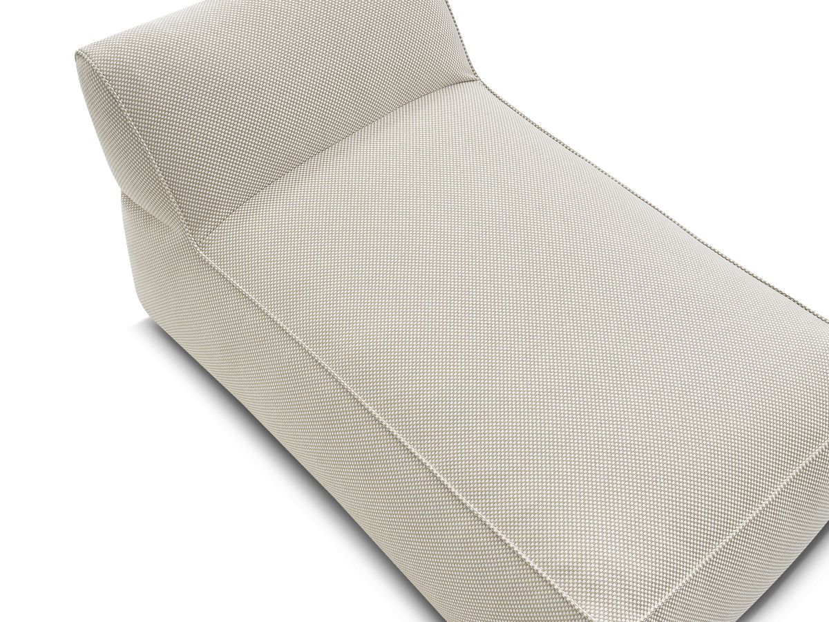 Bobochic Riviera Méridienne-Modul Melange-Stoff Beige
