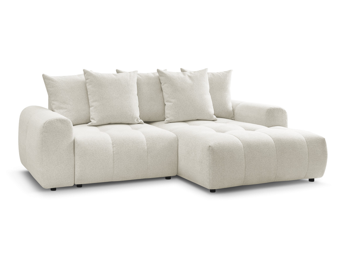 Bobochic Roxelane Ecksofa mit Schlaffunktion und Bettkasten 258 × 150 cm