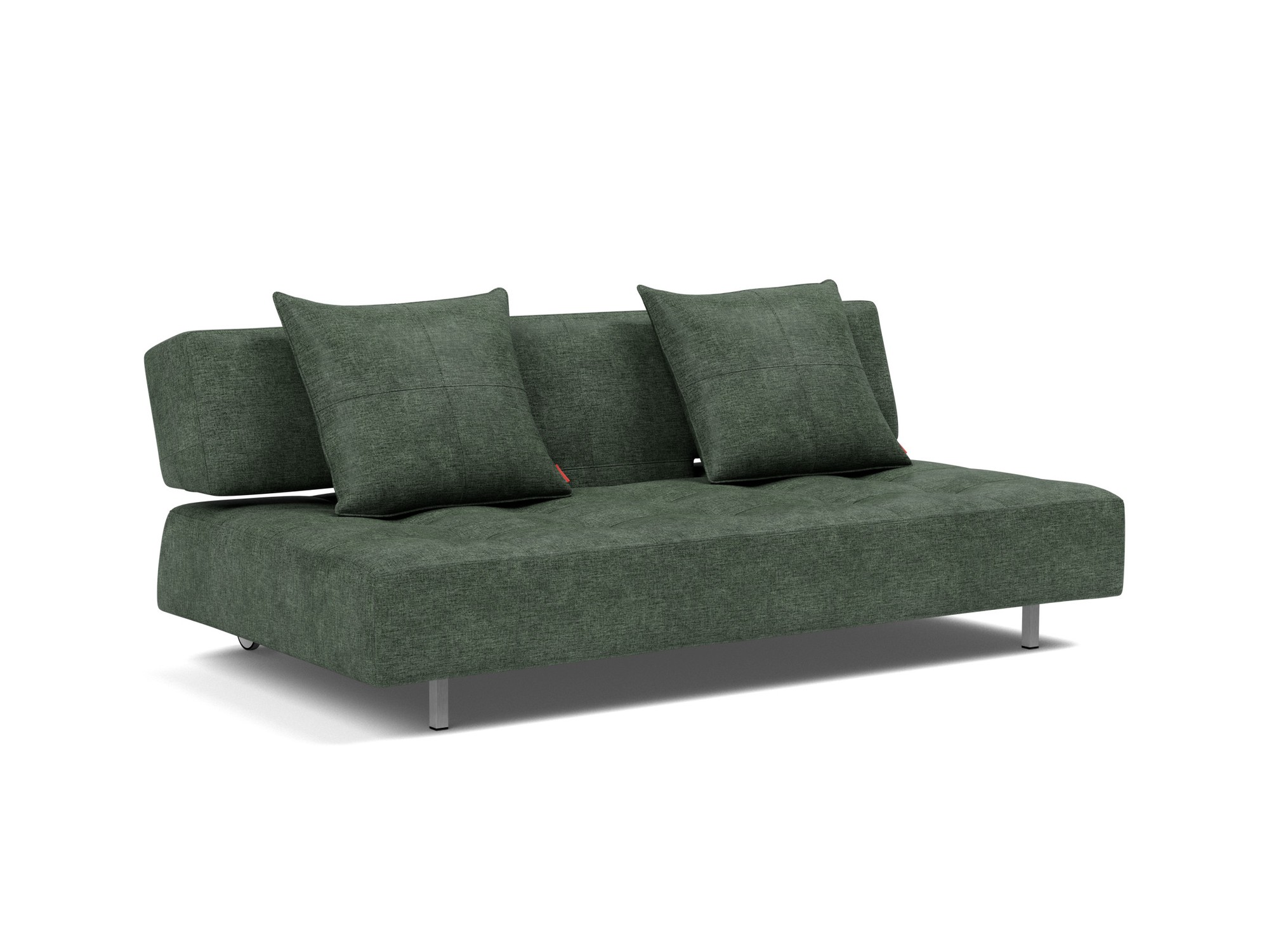 Schlafsofa Long Horn D.E.L. Flachgewebe Avella 281-Pine-Green