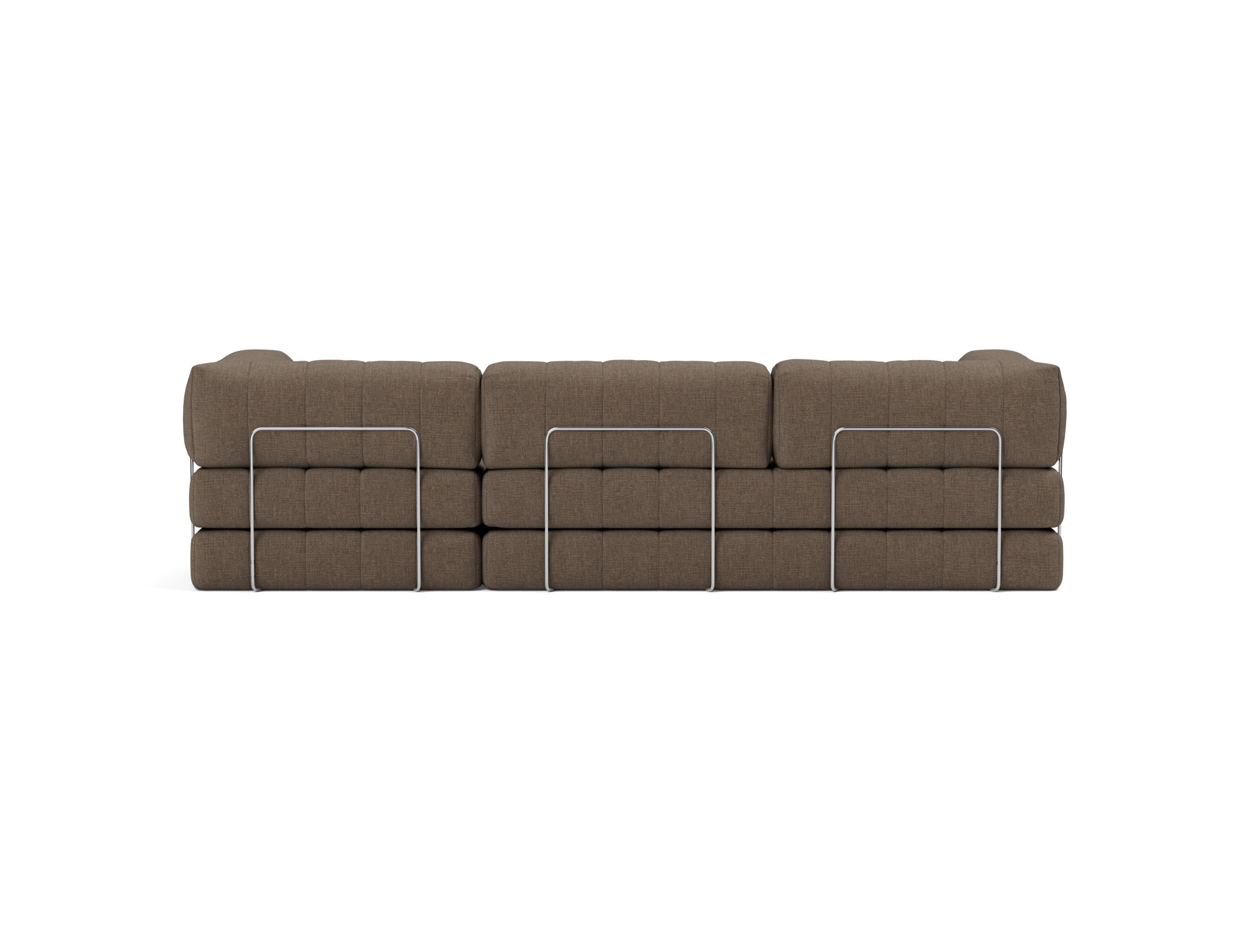 Schlafsofa CozyPad Grand mit Armlehnen Chenille Esina 411-Cedar-Brown