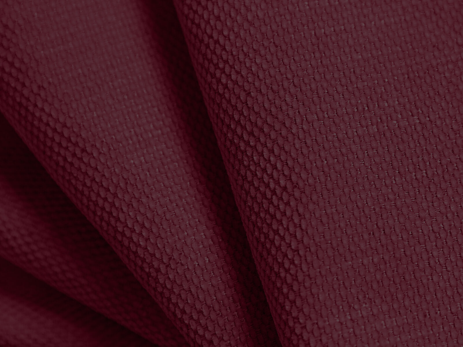 Micadoni Hocker Molino Medium Strukturierter Stoff Rebel Bordeaux