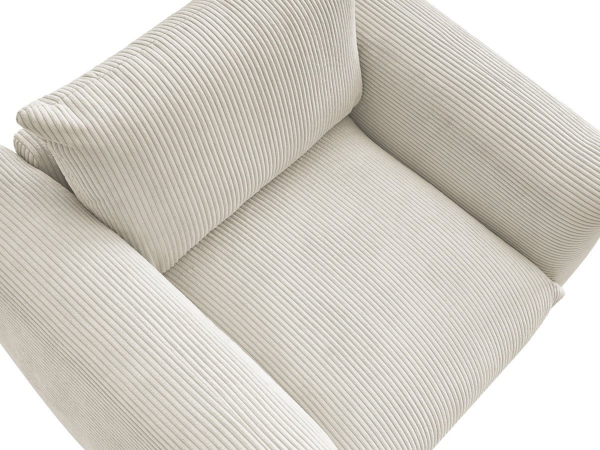 Bobochic Ernest Sessel Cordsamt Beige