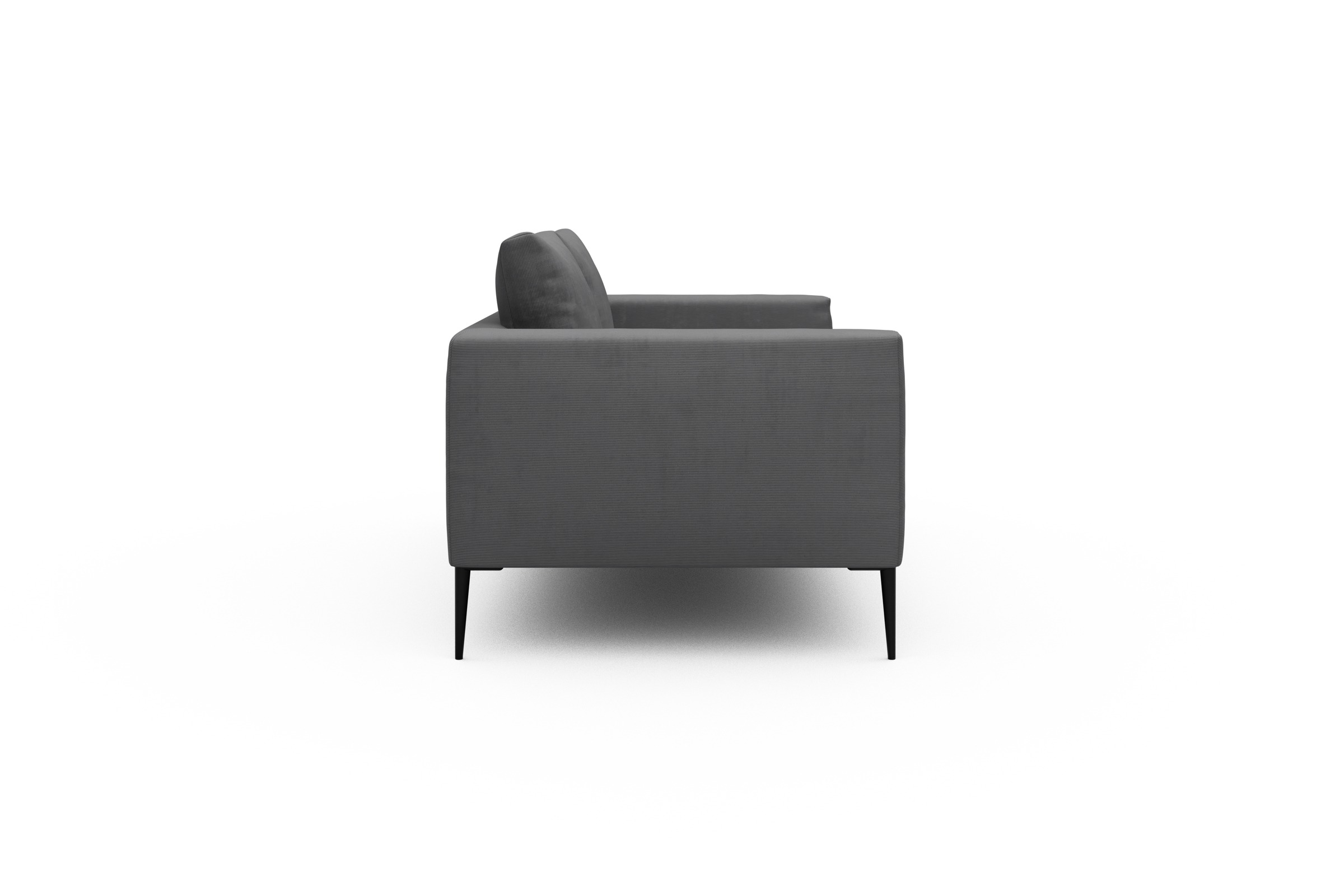 Sofa Paul 2-Sitzer Cordufine-Grey