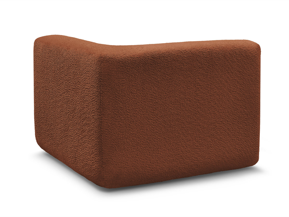 Bobochic Anda Sofa 1-Sitzer Chenille Orange