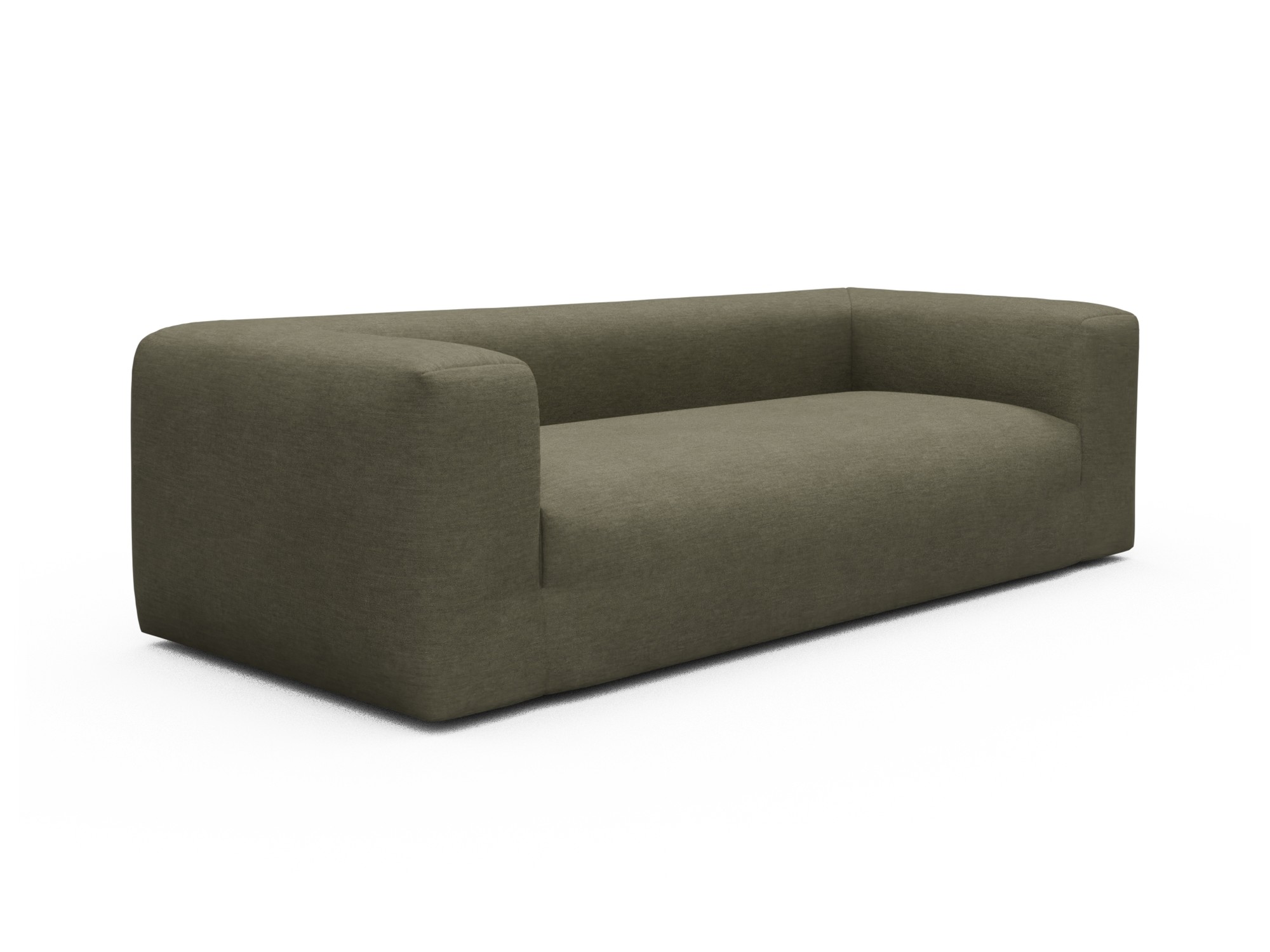Skandi Home Sofa Fred 3-Sitzer Vivus-Dusty-Olive moebelfaktor