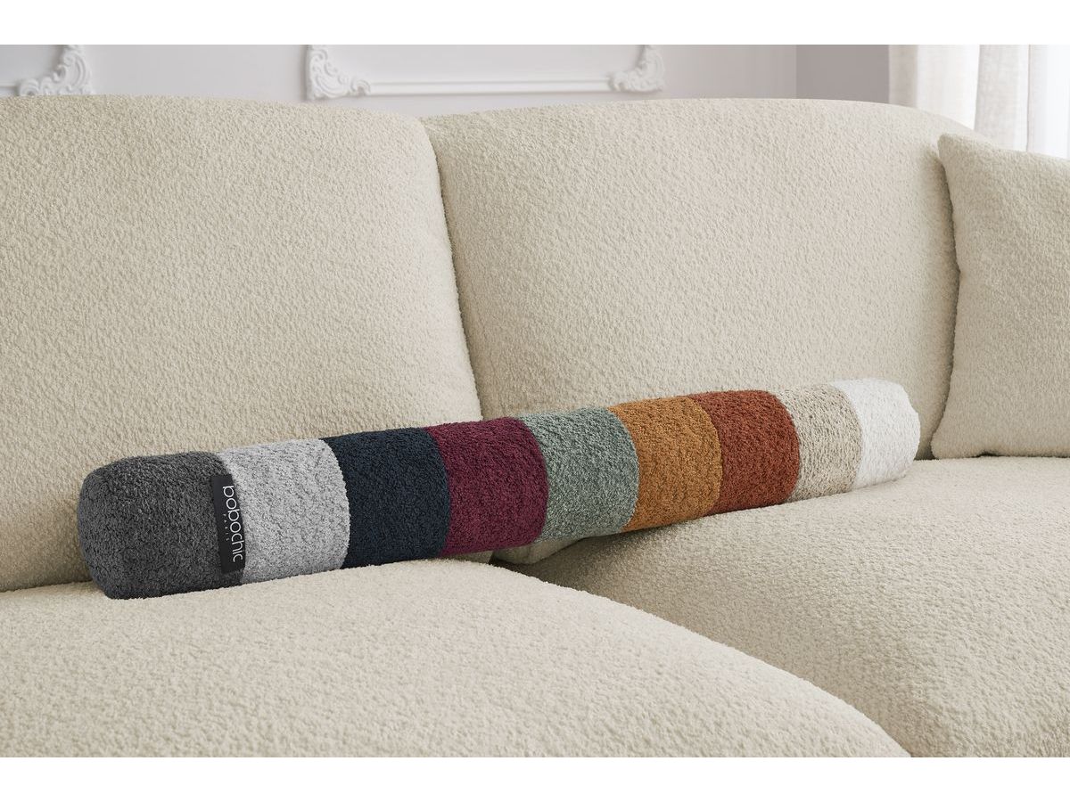 Bobochic Cezanne Schlafsofa 3-Sitzer Bouclé-Stoff Beige, Liegefläche 160 × 194 cm