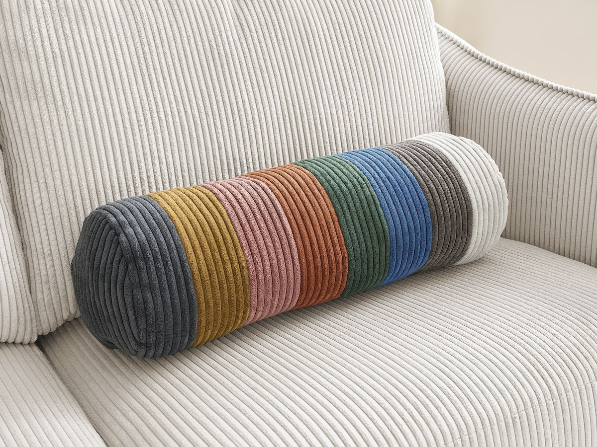 Bobochic Lenny Schlafsofa 3-Sitzer Cordsamt Beige