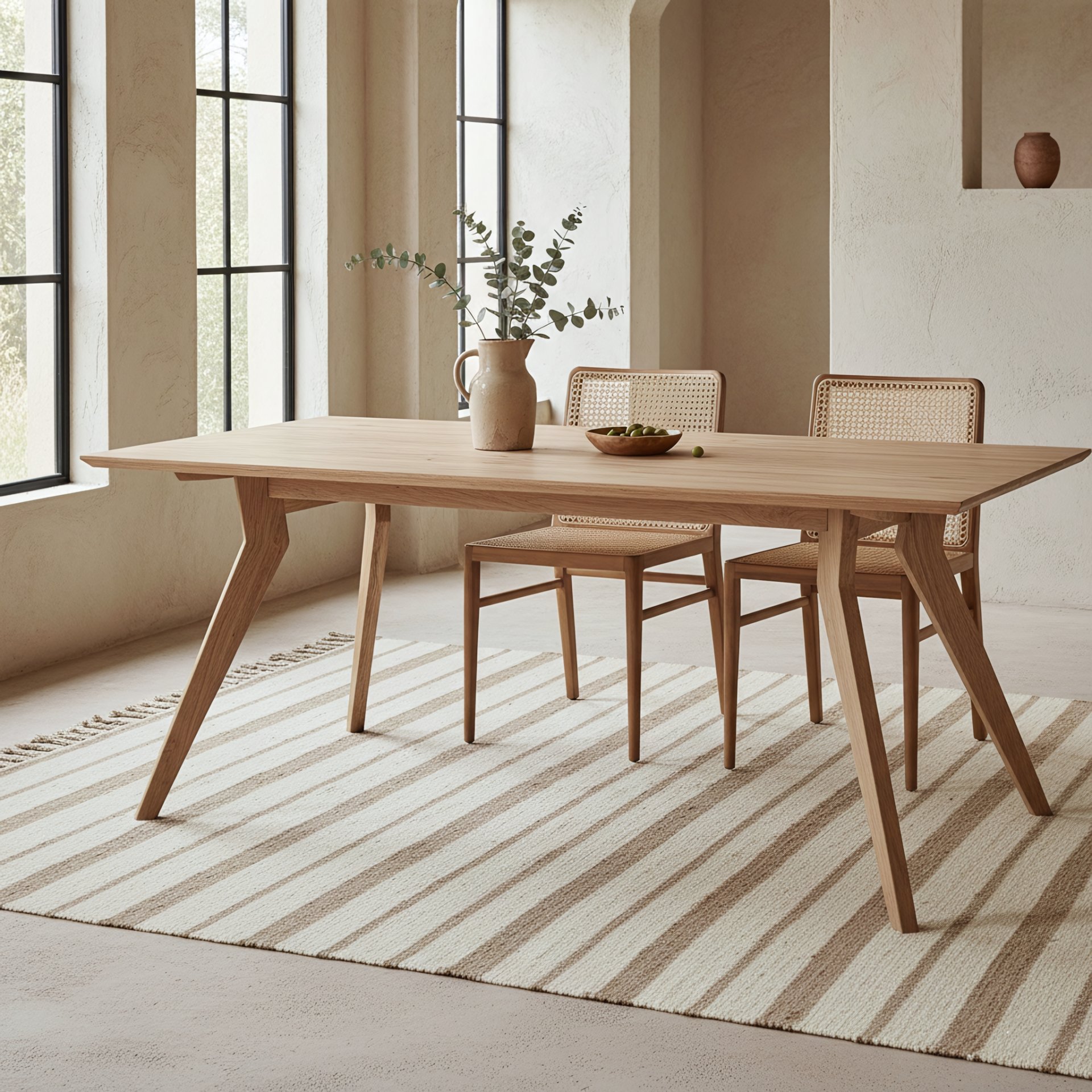 Raw Materials Studio Esstisch aus Teakholz 200cm