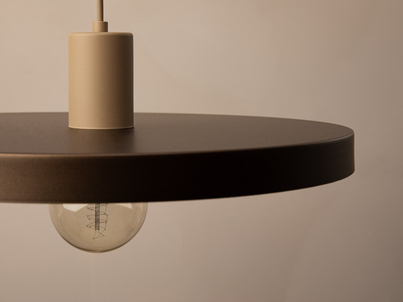 Micadoni Ori Pendelleuchte Ø 40 cm Sabia / Braun