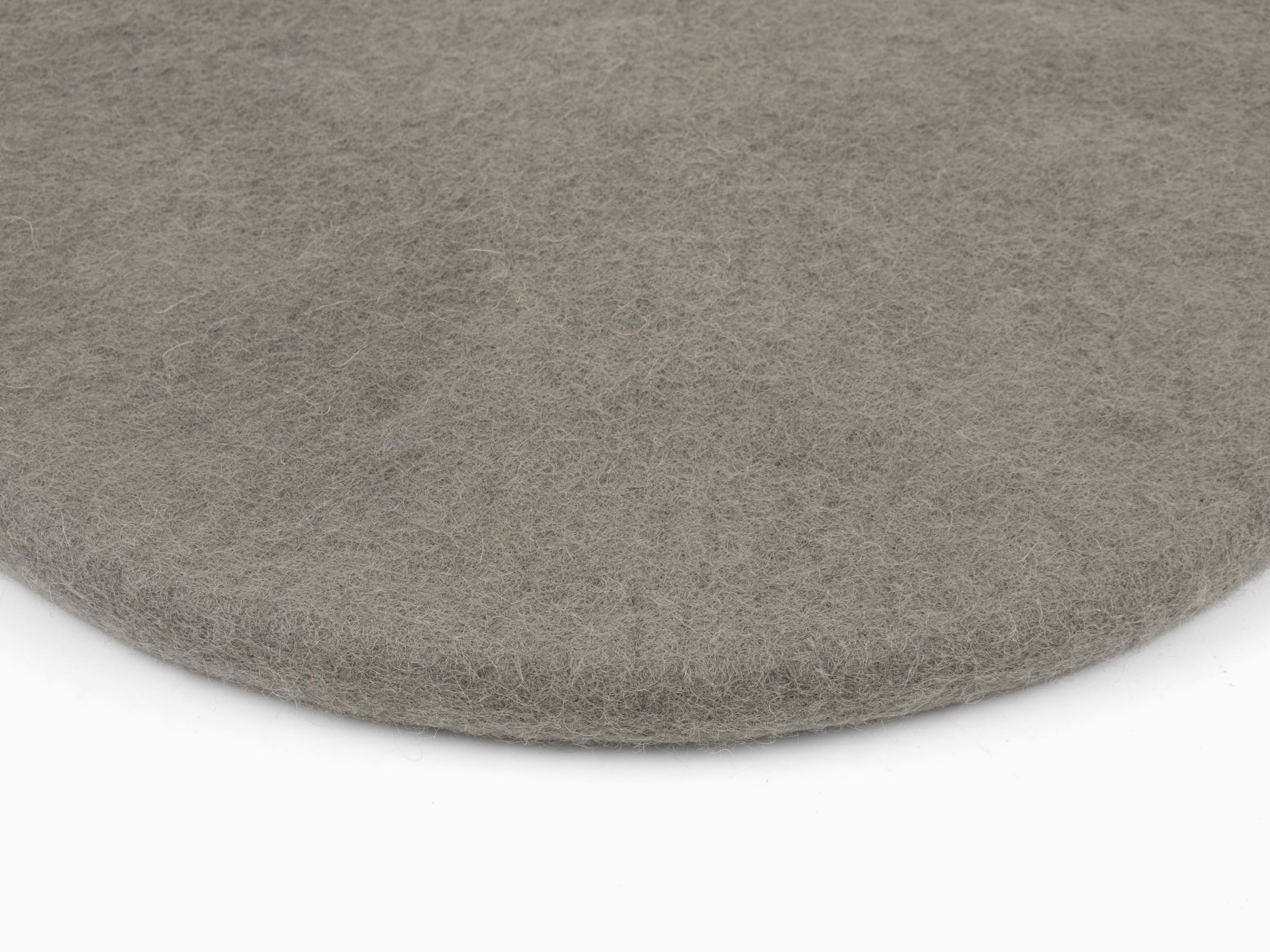 myfelt Kian Filz-Sitzauflage Grau Ø 36 cm