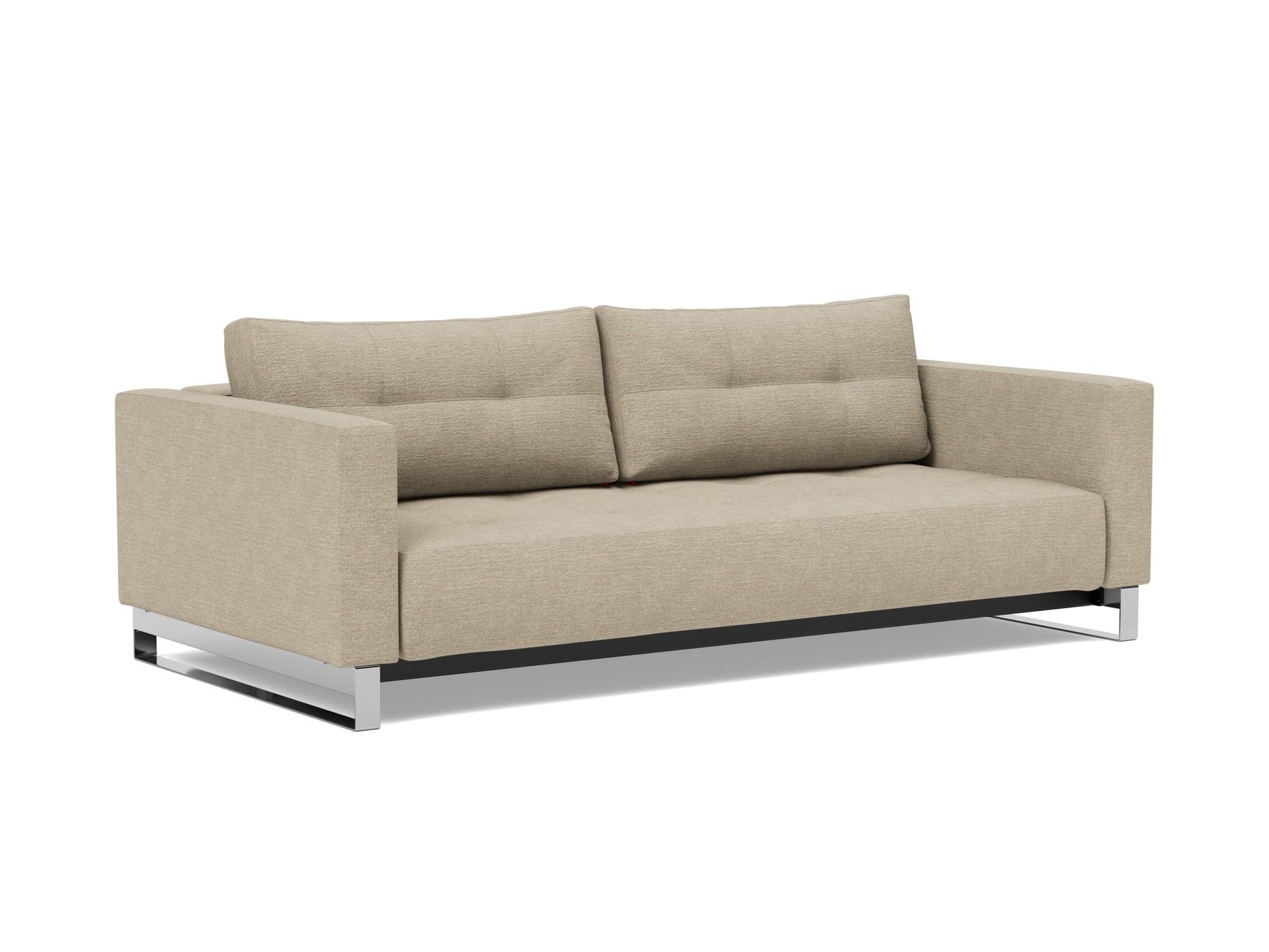 Schlafsofa Cassius D.E.L. Strukturierter Stoff Taura 356-Sand