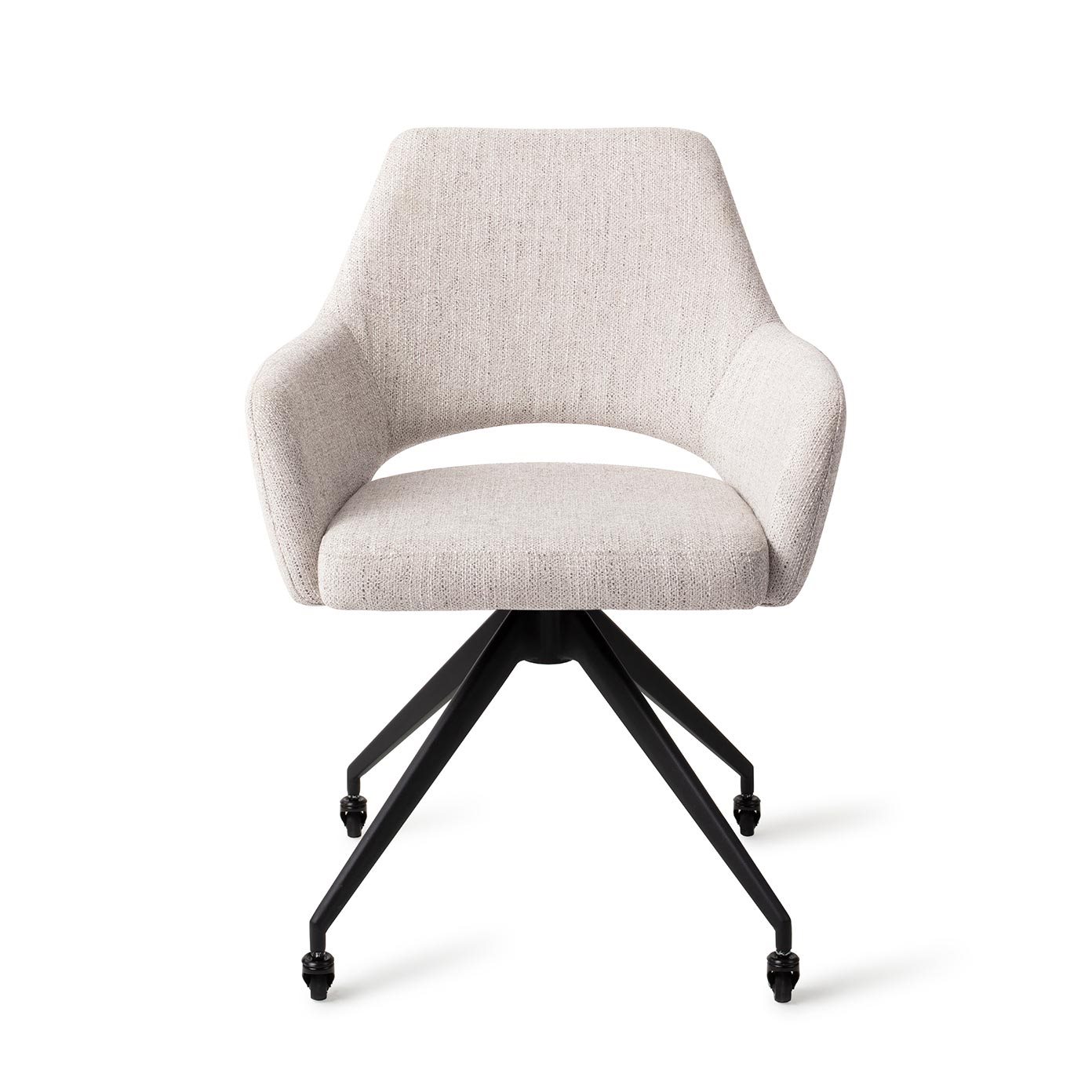 Jesper Home Esszimmerstuhl Yanai Pigeon Glide Schwarz