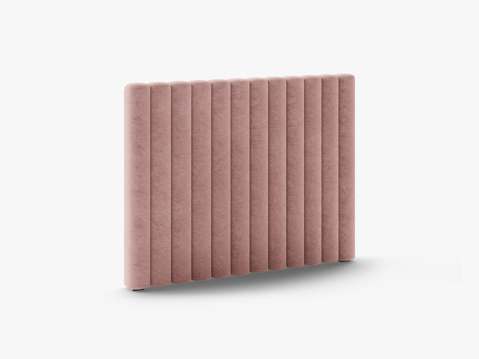 Micadoni Mistero Samtiger Kopfteil 80 cm Chenille Perfect Harmony Rosa 120x95
