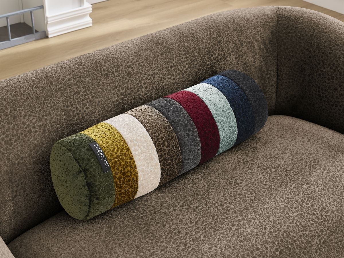 Bobochic Celine Sofa 2-Sitzer Strukturstoff Braun