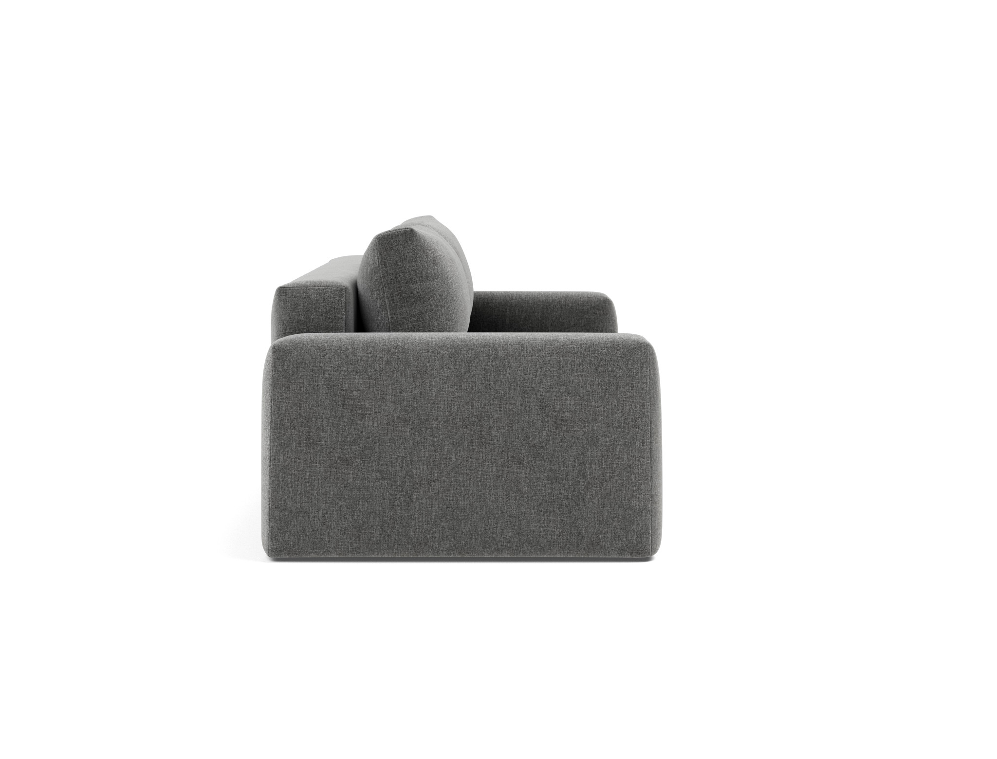 Schlafsofa Cone Strukturierter Stoff Twist 563-Charcoal