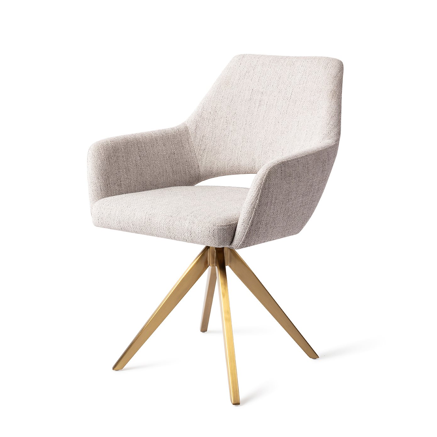 Jesper Home Esszimmerstuhl Yanai Pigeon Turn Gold