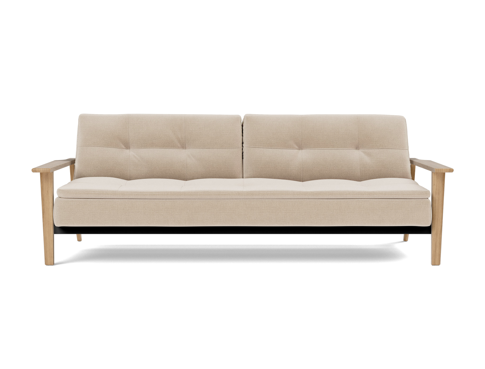 Schlafsofa Dublexo Frej Chenille Esina 410-Almond-Beige