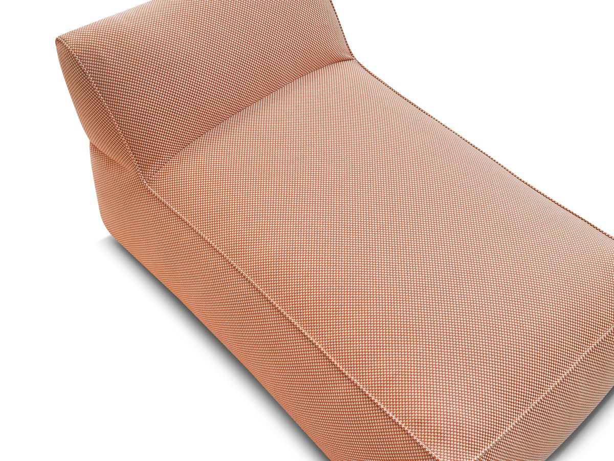 Bobochic Riviera Méridienne-Modul Melange-Stoff Orange