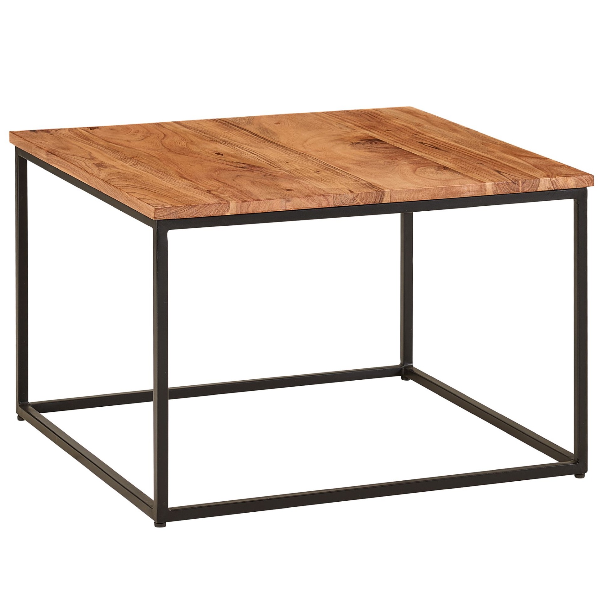 Couchtisch Arskogur Akazie Massivholz 60 × 60 × 41 cm