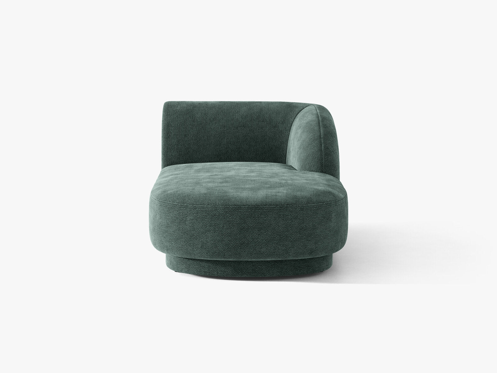 Micadoni Modul Miley 2-Sitzer Rechts Chenille Haga Petrol