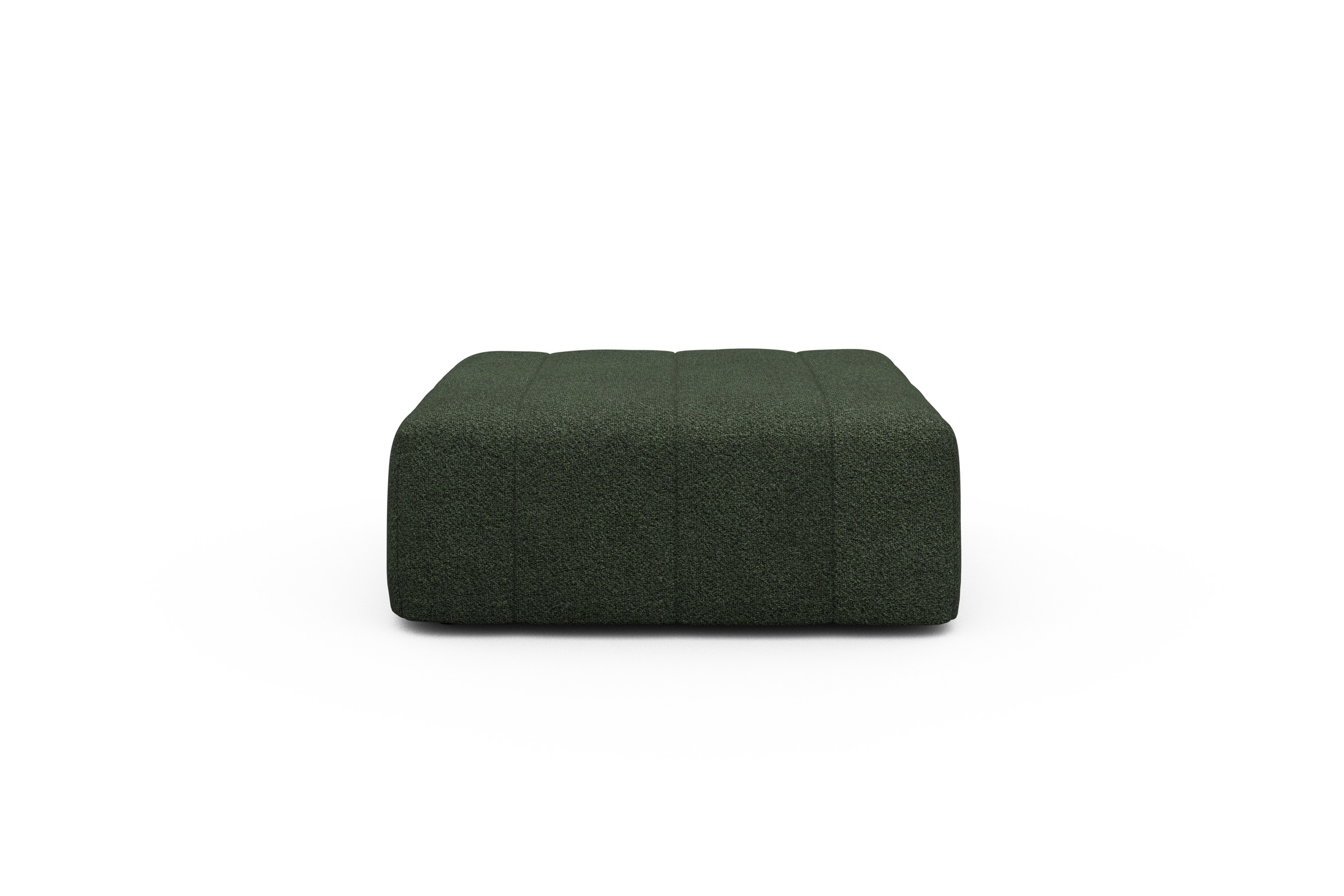 Sitzhocker Hugo Ottomane Vanora-Deep-Green