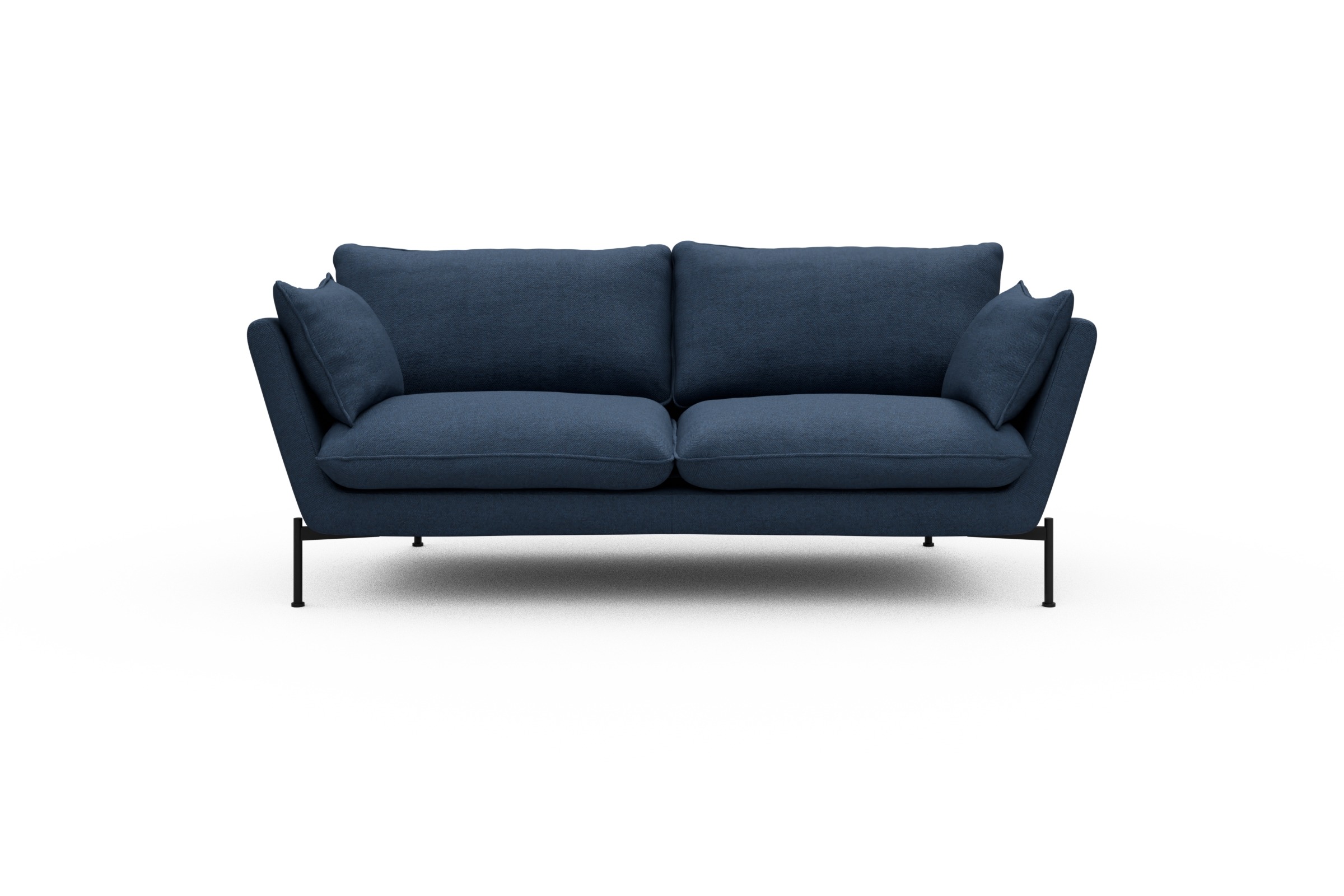 Skandi Home Sofa Anton 2-Sitzer Weda-Blue moebelfaktor
