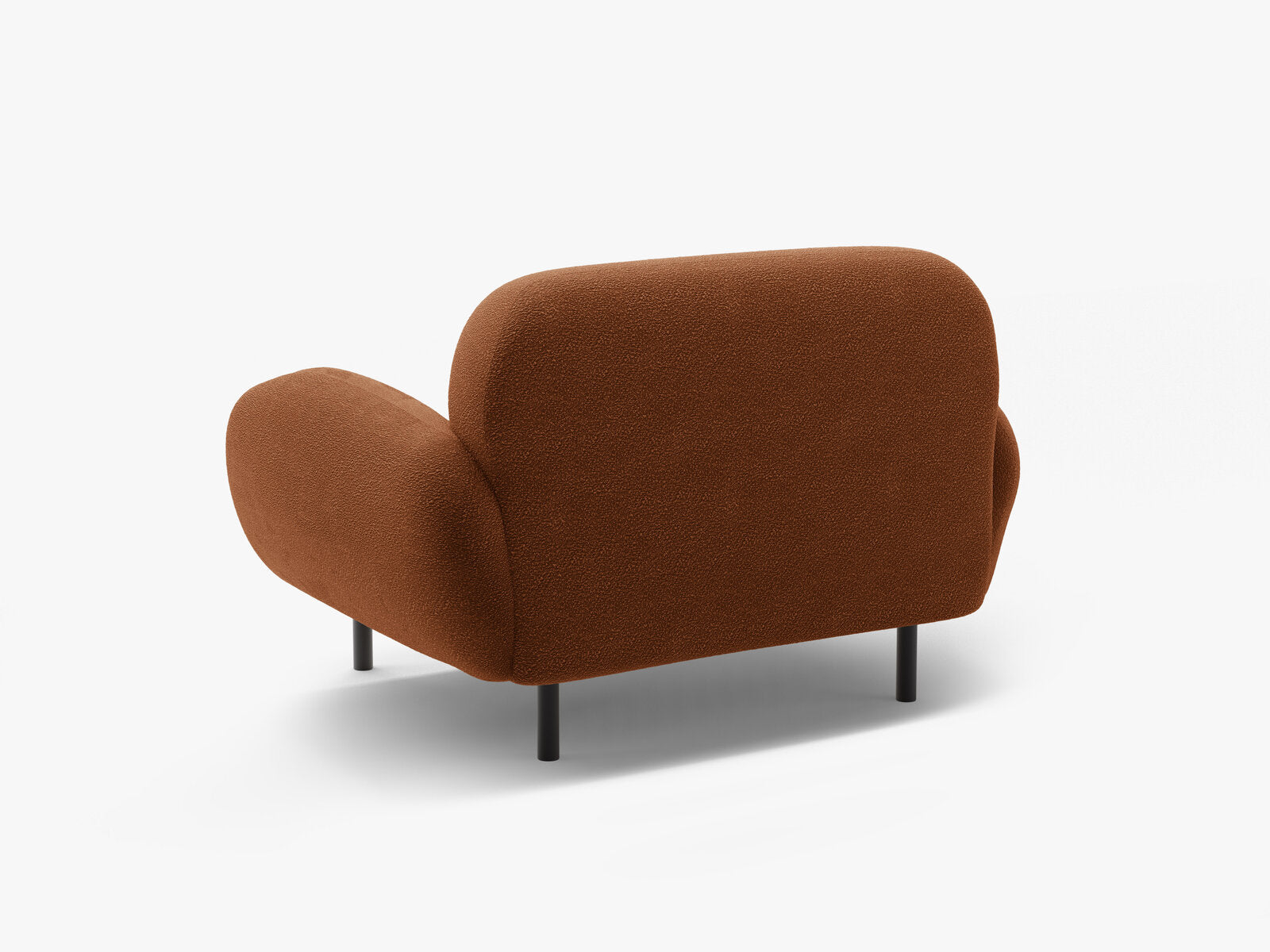 Micadoni Sessel Poppy Boucle Baloo Terrakotta