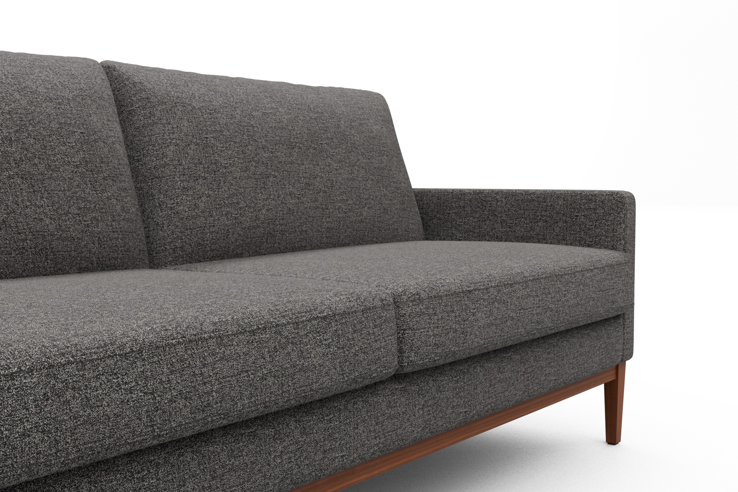 Sofa Bodo 2-Sitzer Carreno-Salt-and-Pepper