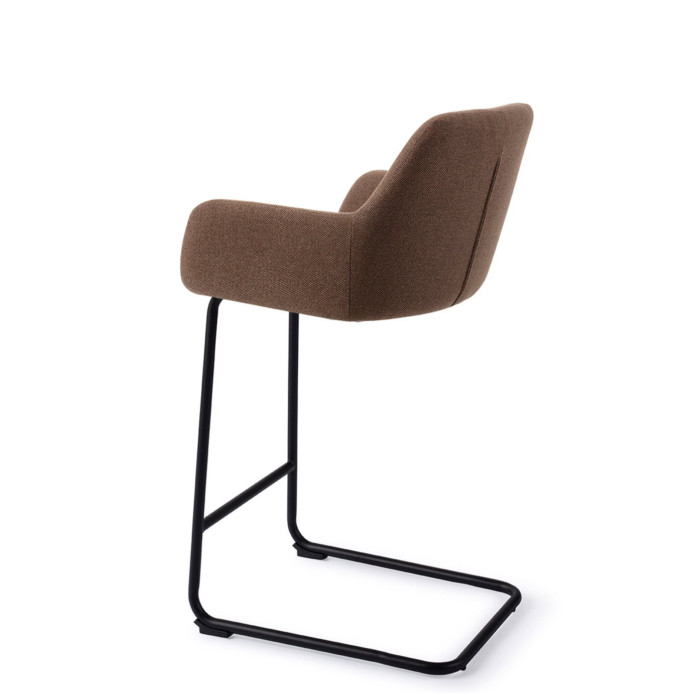 Jesper Home Barhocker Hiroo Rustic-Rye Arch Schwarz Barhöhe (75cm)