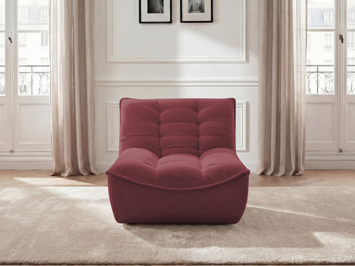 Bobochic Serena Méridienne-Modul Melange-Stoff Rot