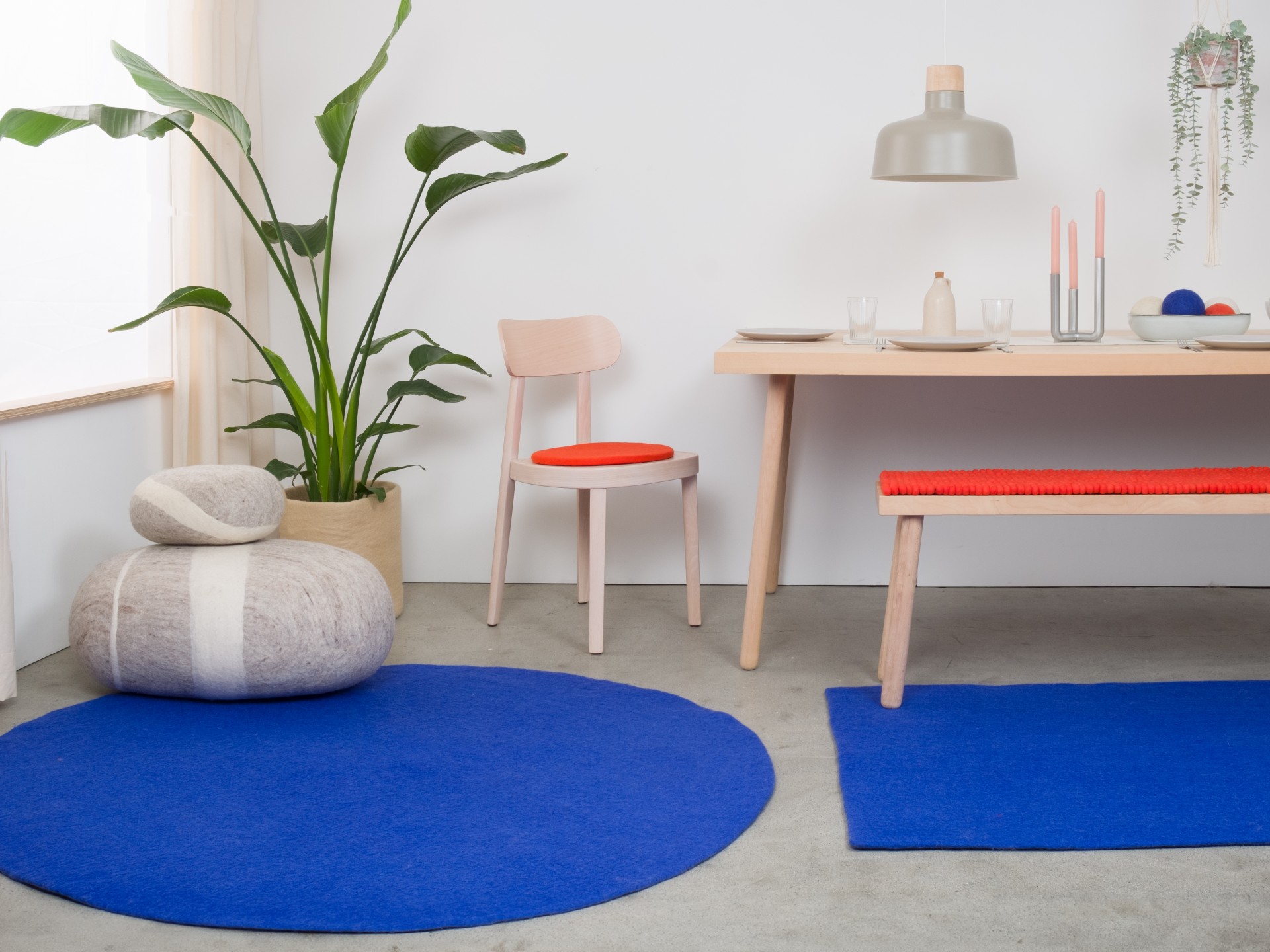 myfelt Isa Filzteppich - 70 cm