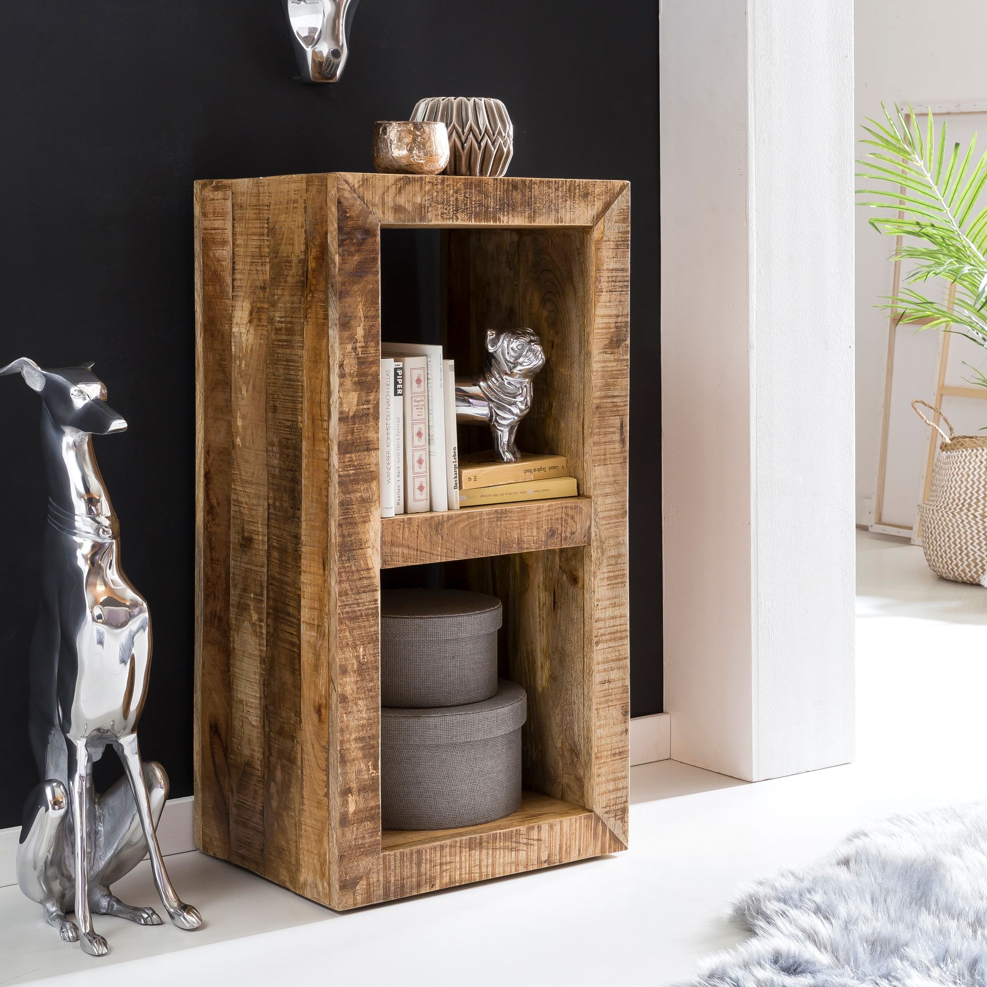 Standregal Samso Mango Massivholz