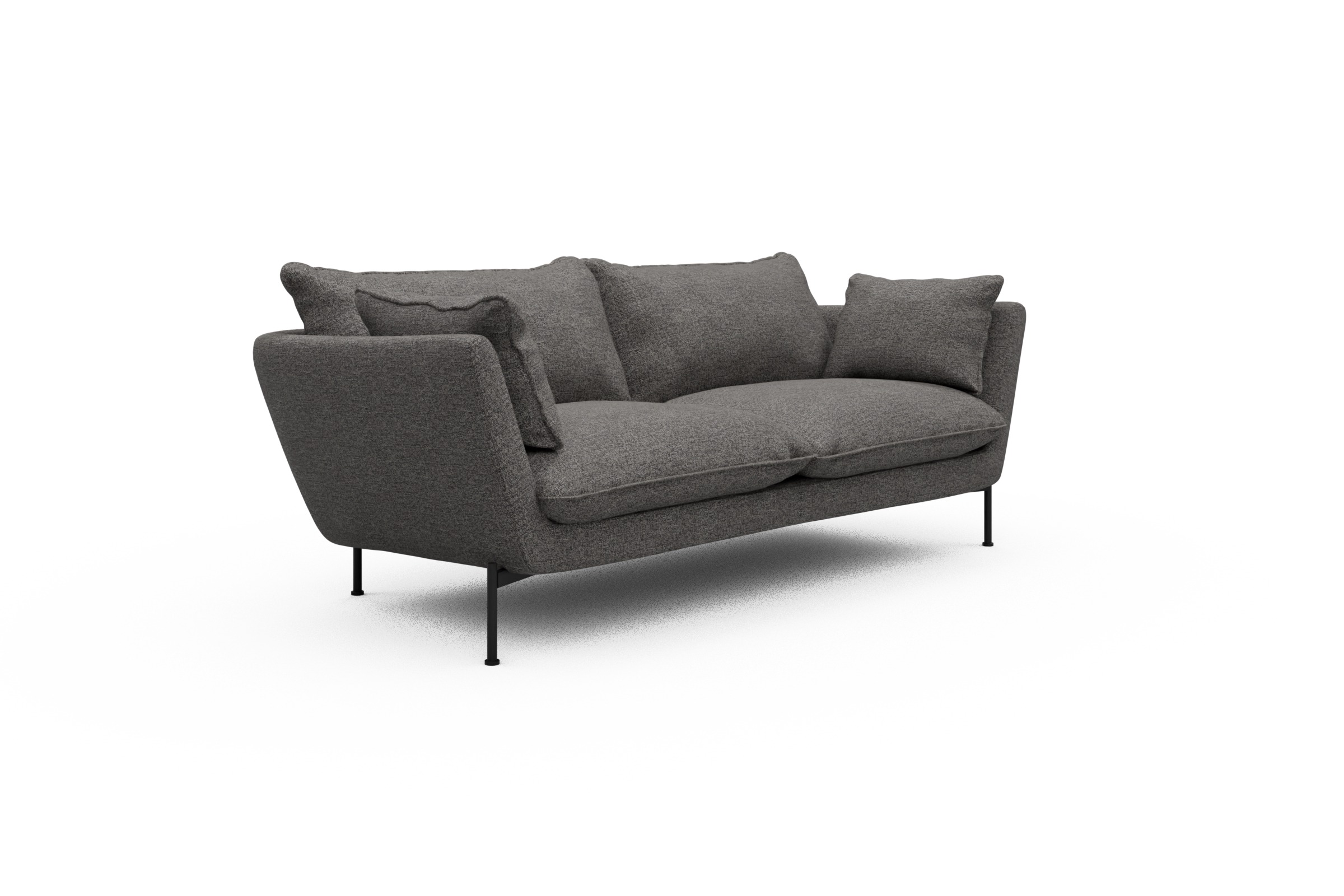 Sofa Anton PREMIUM 2-Sitzer Carreno-Salt-and-Pepper