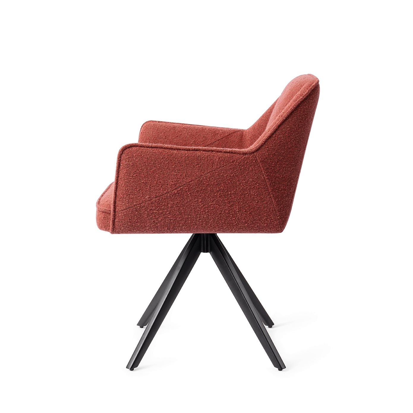 Jesper Home Esszimmerstuhl Tome Shabby-Saffron Turn Schwarz