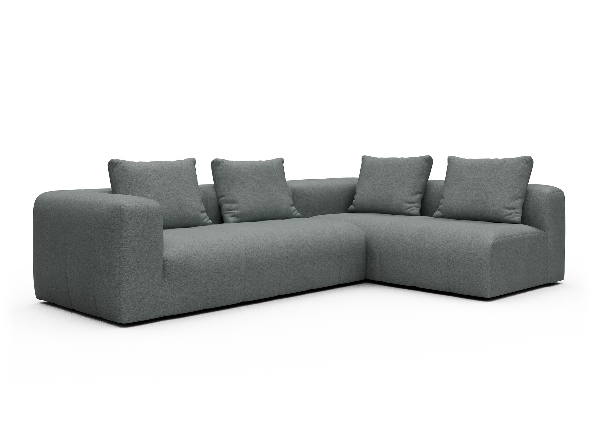 Hugo 2x 2,5-Sitzer Armlehne links Denari-Soft-Grey moebelfaktor