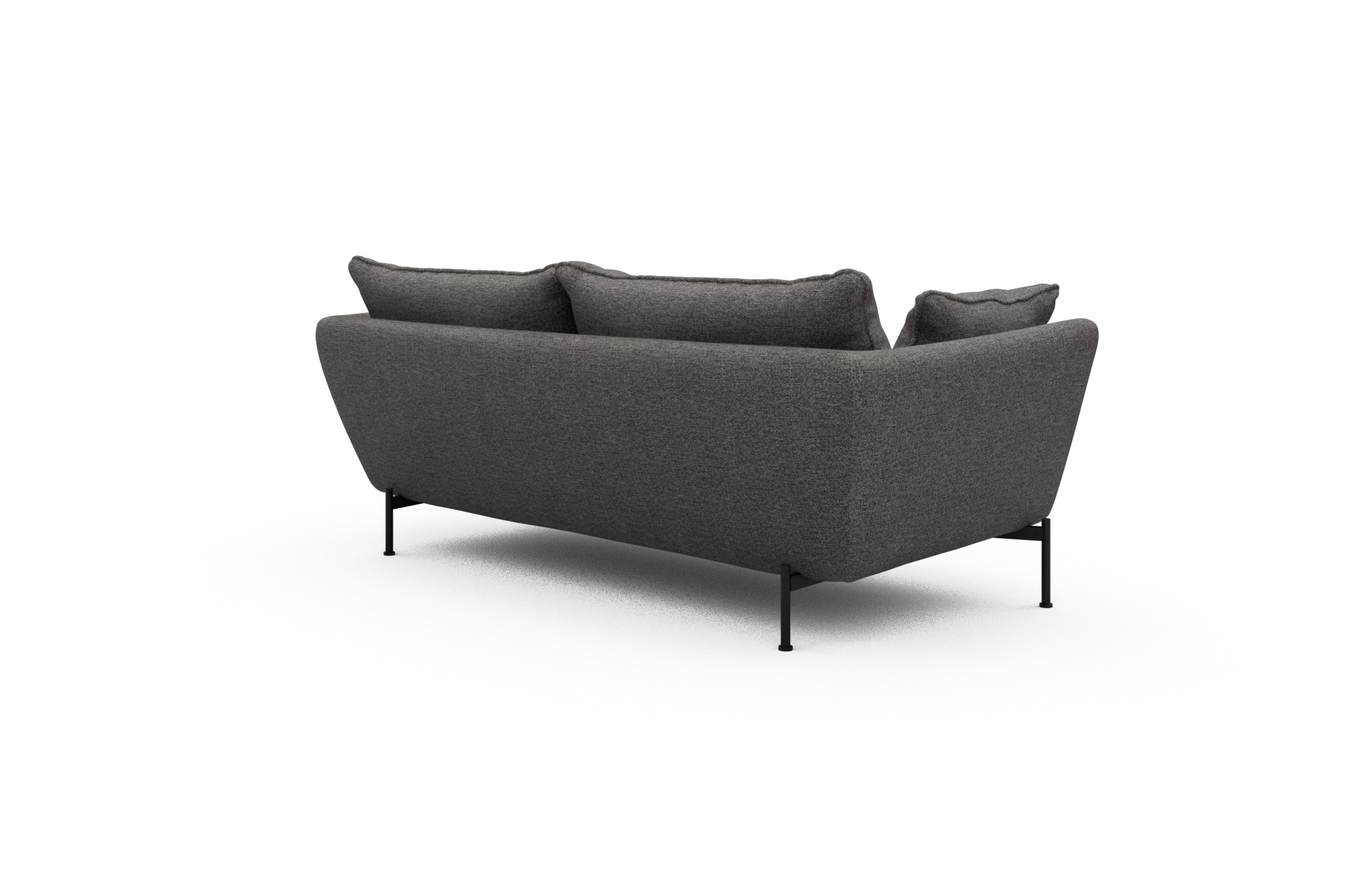 Sofa Anton PREMIUM 2-Sitzer Carreno-Salt-and-Pepper