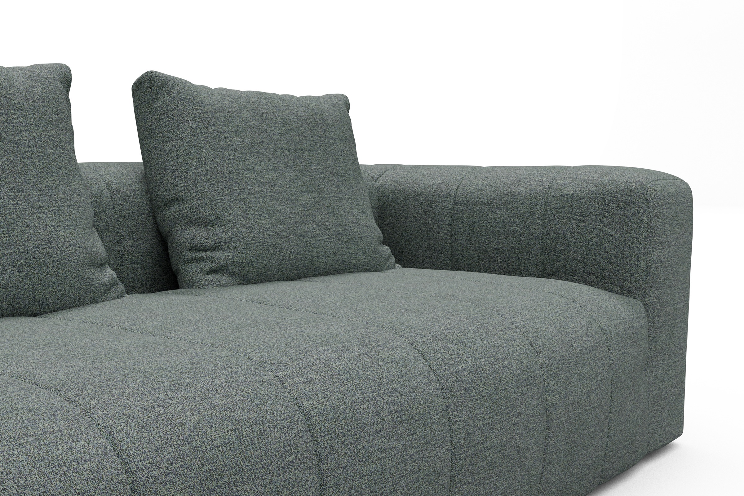 Sofa Hugo 3-Sitzer Carreno-Ice-Blue