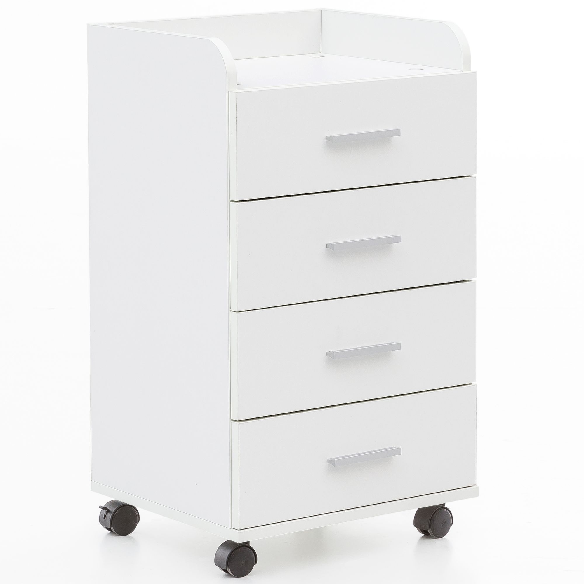 Rollcontainer Fjaler Weiß 40 × 33 × 70,5 cm