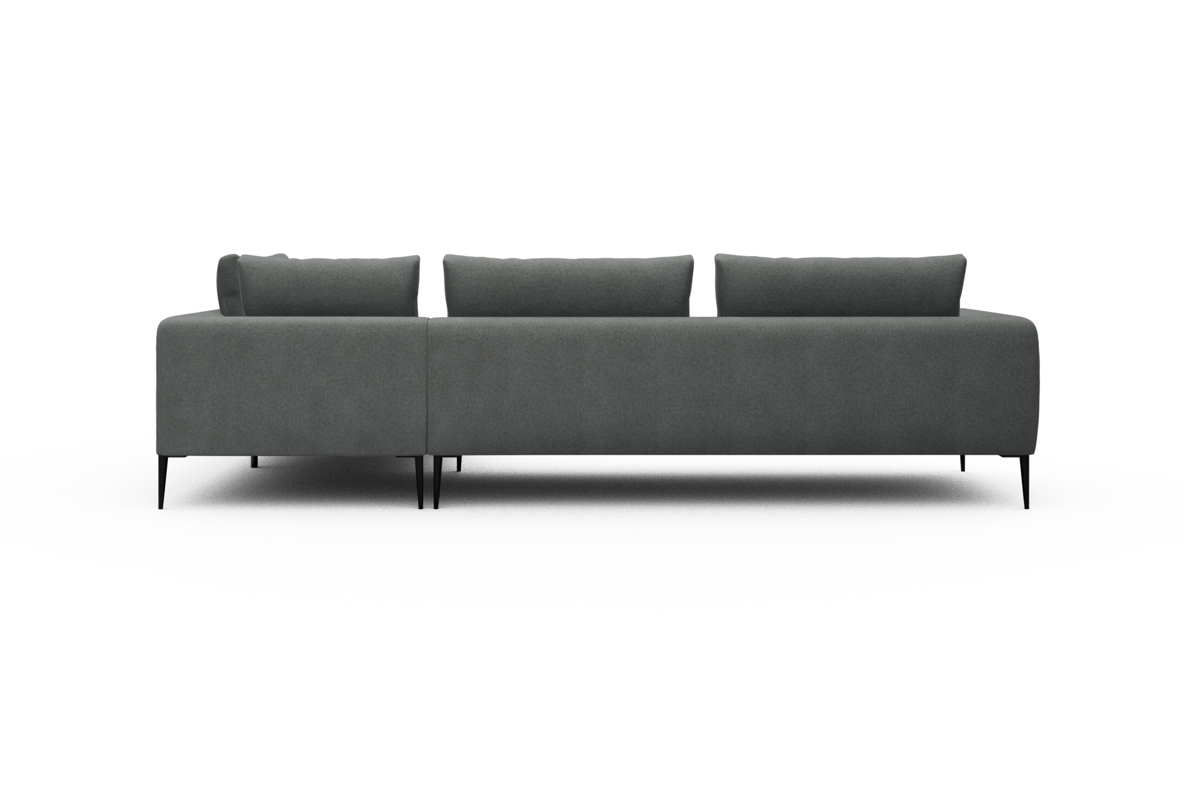 Ecksofa Paul Relax-Ecke links mit 3-Sitzer Satya-Steel
