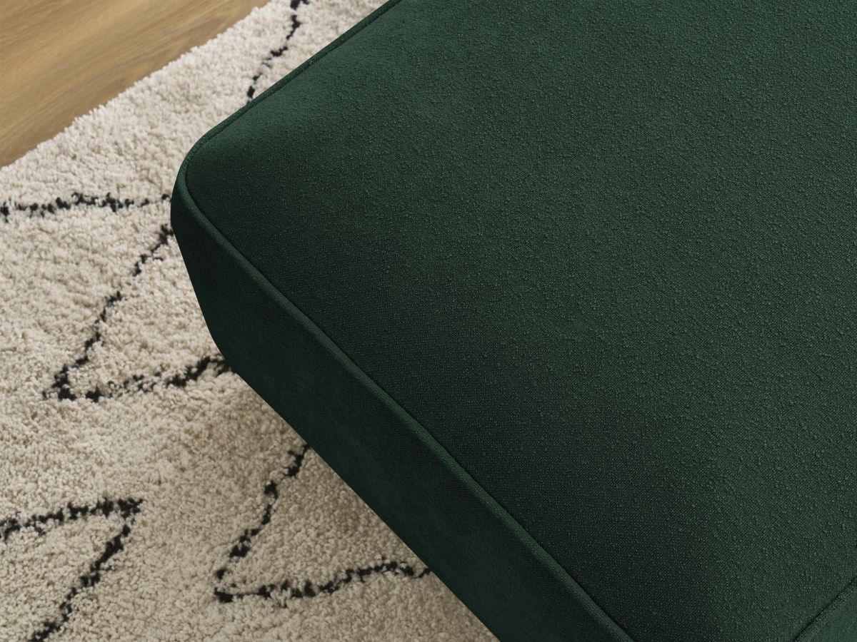 Bobochic Zephyr Pouf Strukturstoff Grün