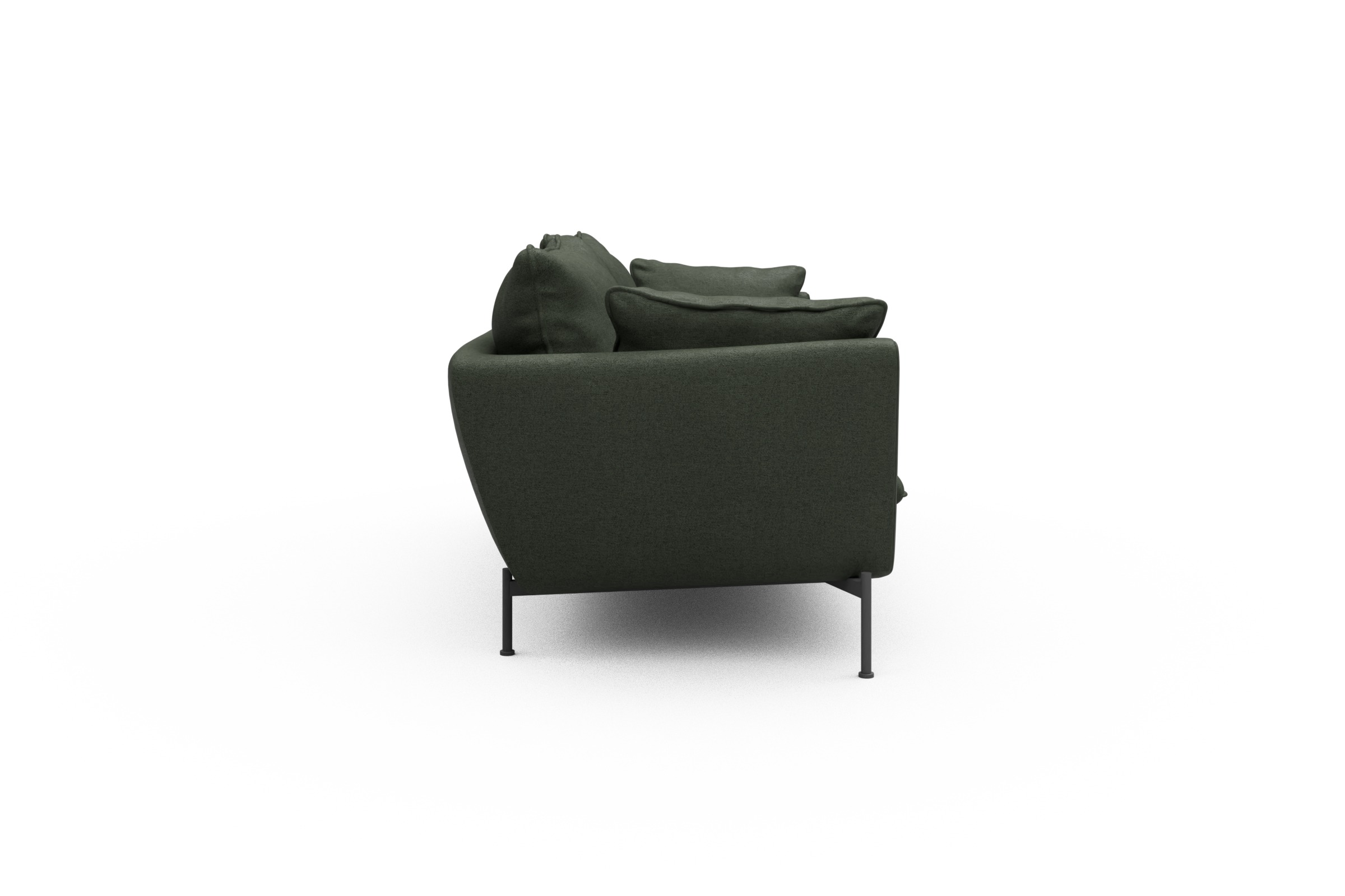 Sofa Anton PREMIUM 3-Sitzer Denari-Forest-Green