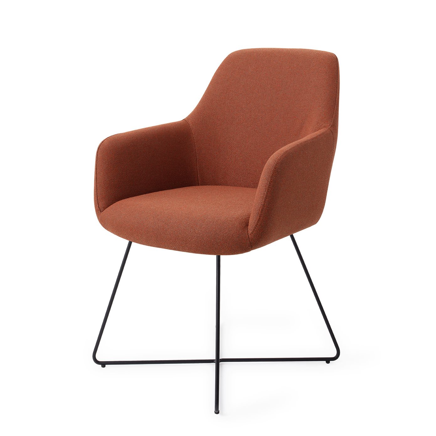 Jesper Home Esszimmerstuhl Hiroo Hearth-Harmony Cross Schwarz