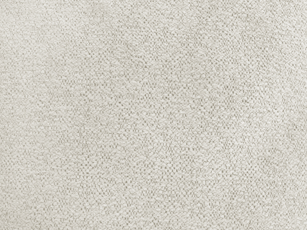 Bobochic Jana Pouf 94 × 114 cm Melange-Stoff Weiß